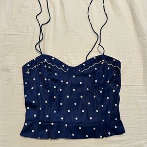 Free People spaghetti strap blouse